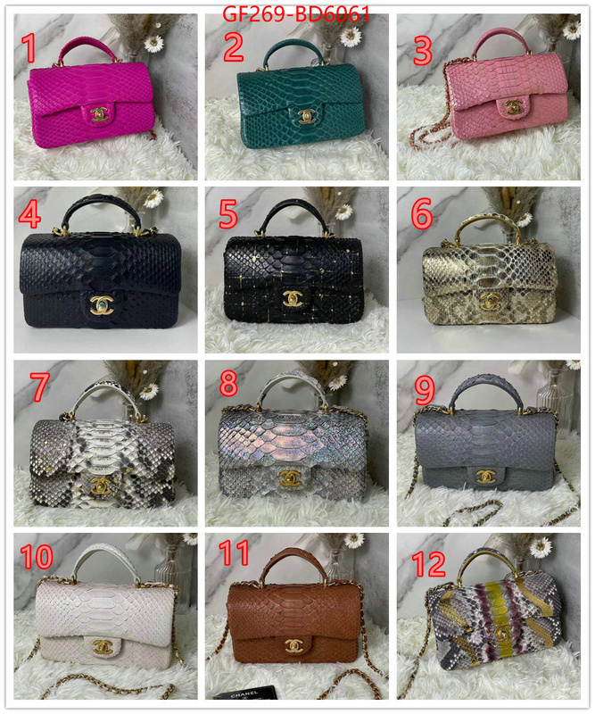 Chanel Bags(TOP)-Diagonal-,ID: BD6061,$: 269USD