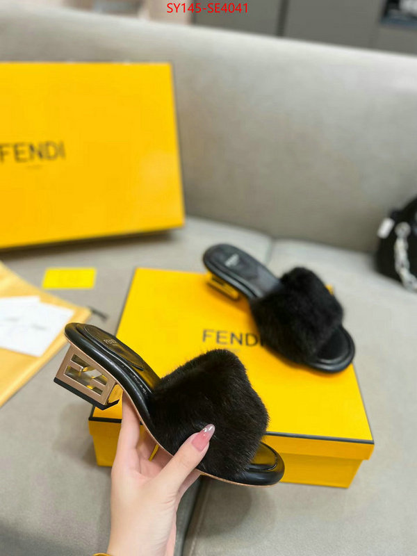 Women Shoes-Fendi,best replica quality , ID: SE4041,$: 145USD