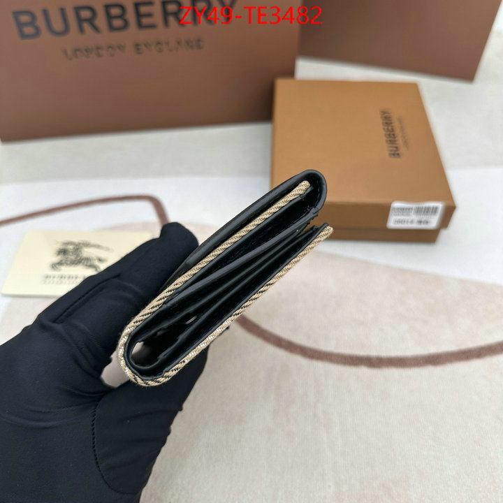 Burberry Bags(4A)-Wallet,high quality designer ,ID: TE3482,$: 49USD