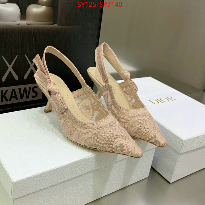 Women Shoes-Dior,quality replica , ID: SP7140,$: 125USD