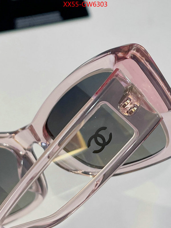 Glasses-Chanel,fake aaaaa , ID: GW6303,$: 55USD