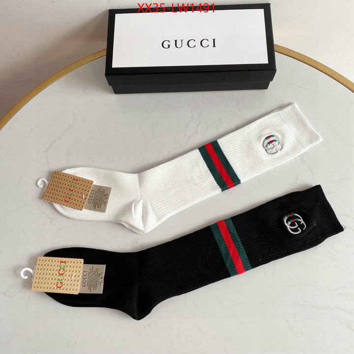 Sock-Gucci,what is a 1:1 replica , ID: LW1491,$: 35USD