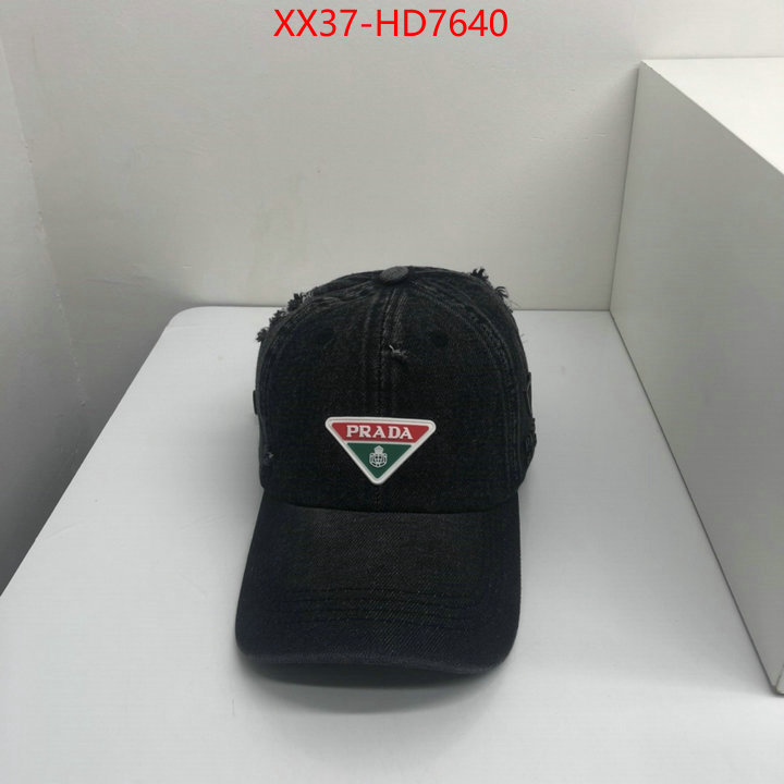 Cap (Hat)-Prada,luxury cheap , ID: HD7640,$: 37USD