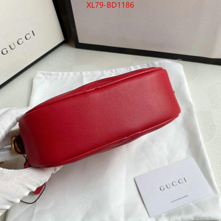 Gucci Bags(4A)-Marmont,luxury 7 star replica ,ID: BD1186,$: 79USD