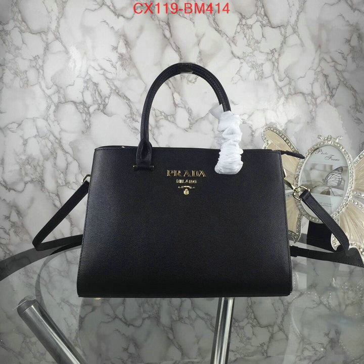 Prada Bags(4A)-Handbag-,ID: BM414,$:119USD