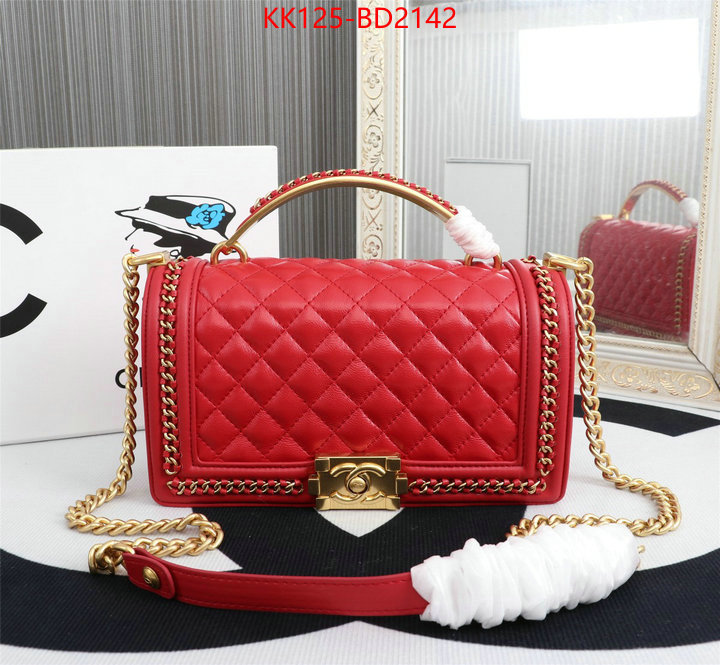 Chanel Bags(4A)-Le Boy,ID: BD2142,$: 125USD