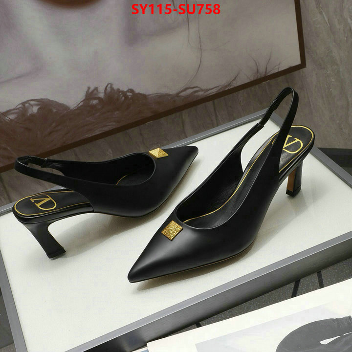 Women Shoes-Valentino,where can i buy the best 1:1 original , ID: SU758,$: 115USD