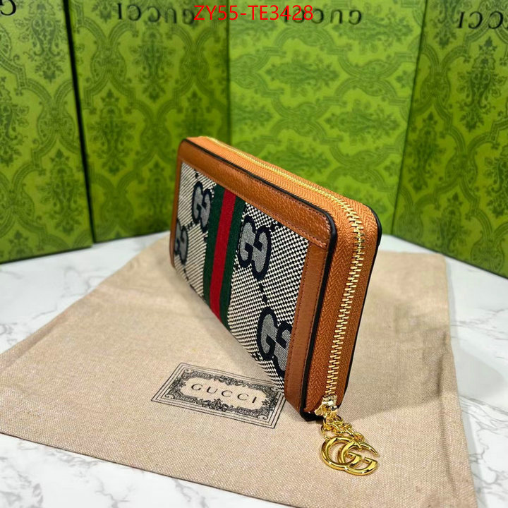 Gucci Bags(4A)-Wallet-,wholesale replica shop ,ID: TE3428,$: 55USD