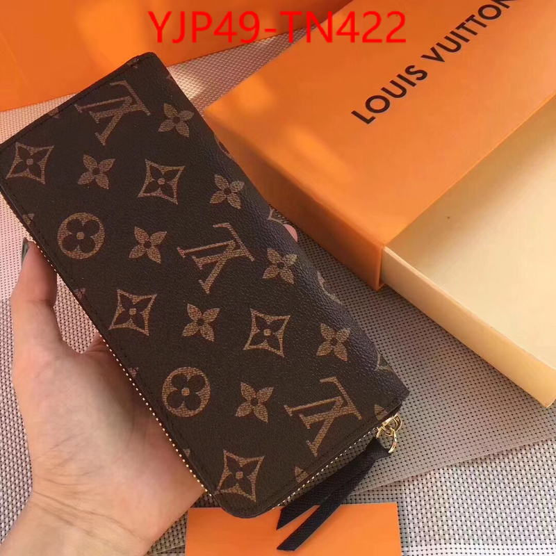 LV Bags(4A)-Wallet,ID: TN422,$: 49USD