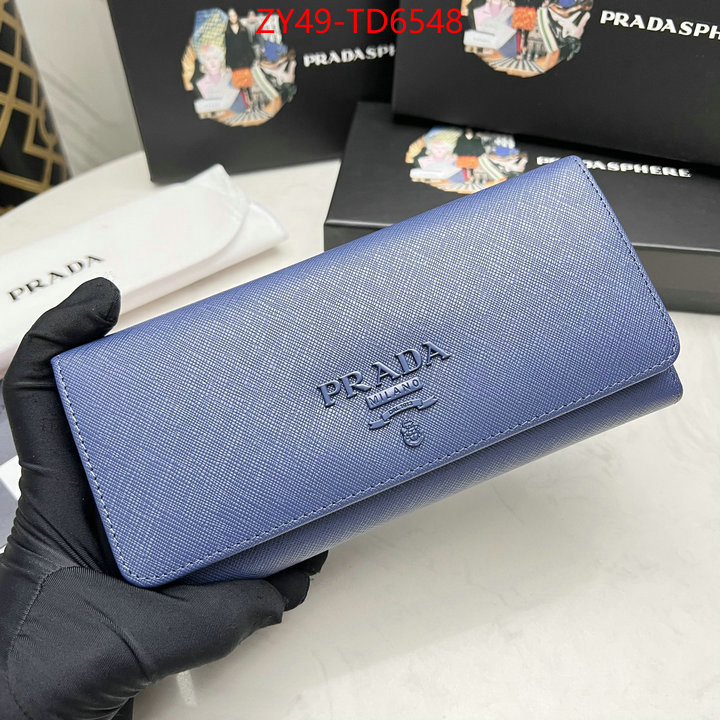 Prada Bags(4A)-Wallet,high quality online ,ID: TD6548,$: 49USD