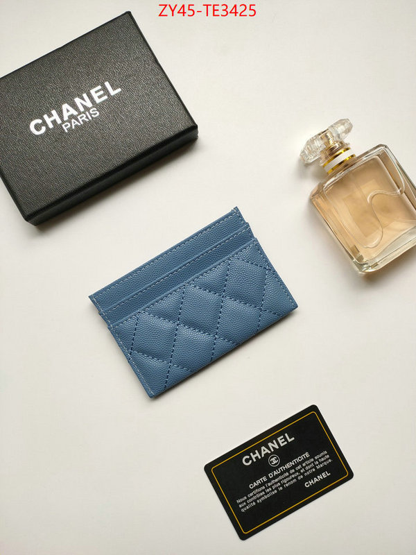 Chanel Bags(4A)-Wallet-,ID: TE3425,$: 45USD