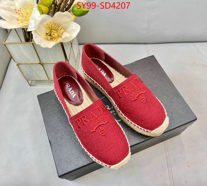 Women Shoes-Prada,designer fake , ID: SD4207,$: 99USD