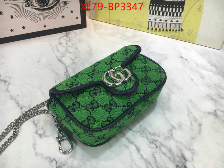 Gucci Bags(4A)-Marmont,2023 replica wholesale cheap sales online ,ID: BP3347,$: 79USD