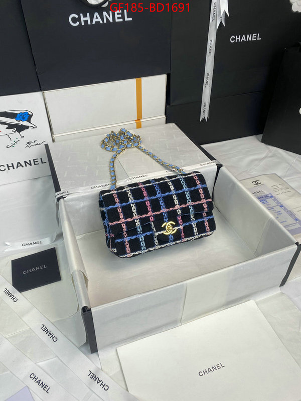 Chanel Bags(TOP)-Diagonal-,ID: BD1691,$: 185USD