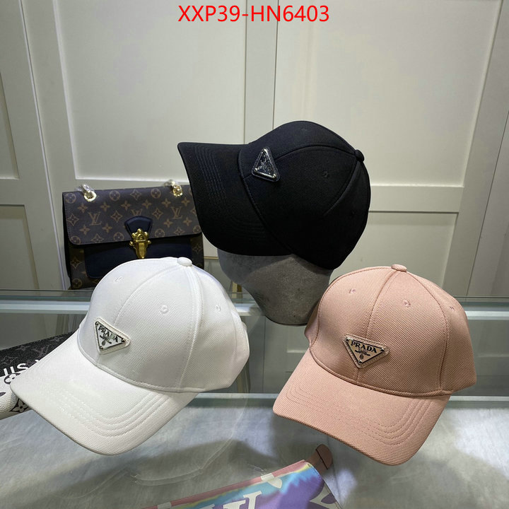 Cap (Hat)-Prada,best site for replica , ID: HN6403,$: 39USD