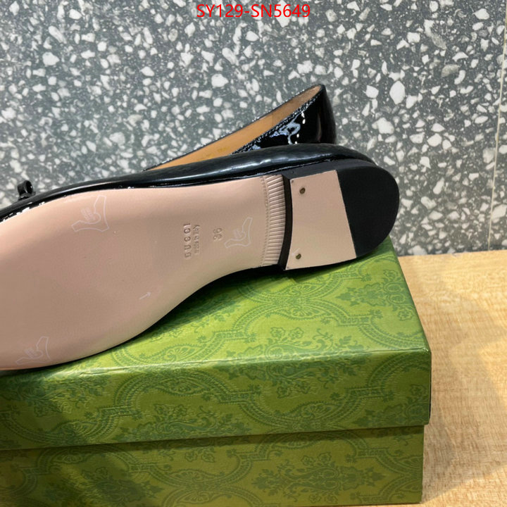 Women Shoes-Gucci,7 star quality designer replica , ID: SN5649,$: 129USD