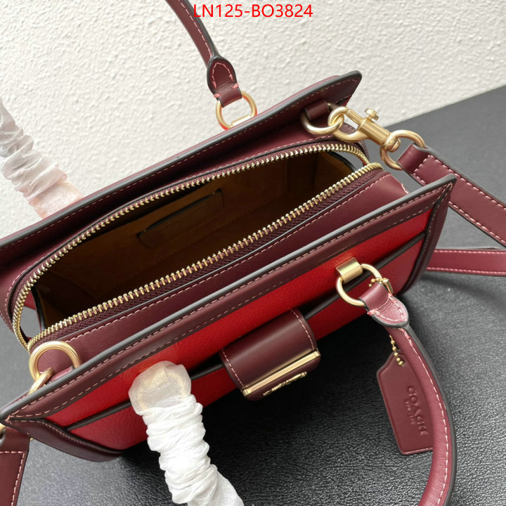 Coach Bags(4A)-Handbag-,knockoff ,ID: BO3824,$: 125USD