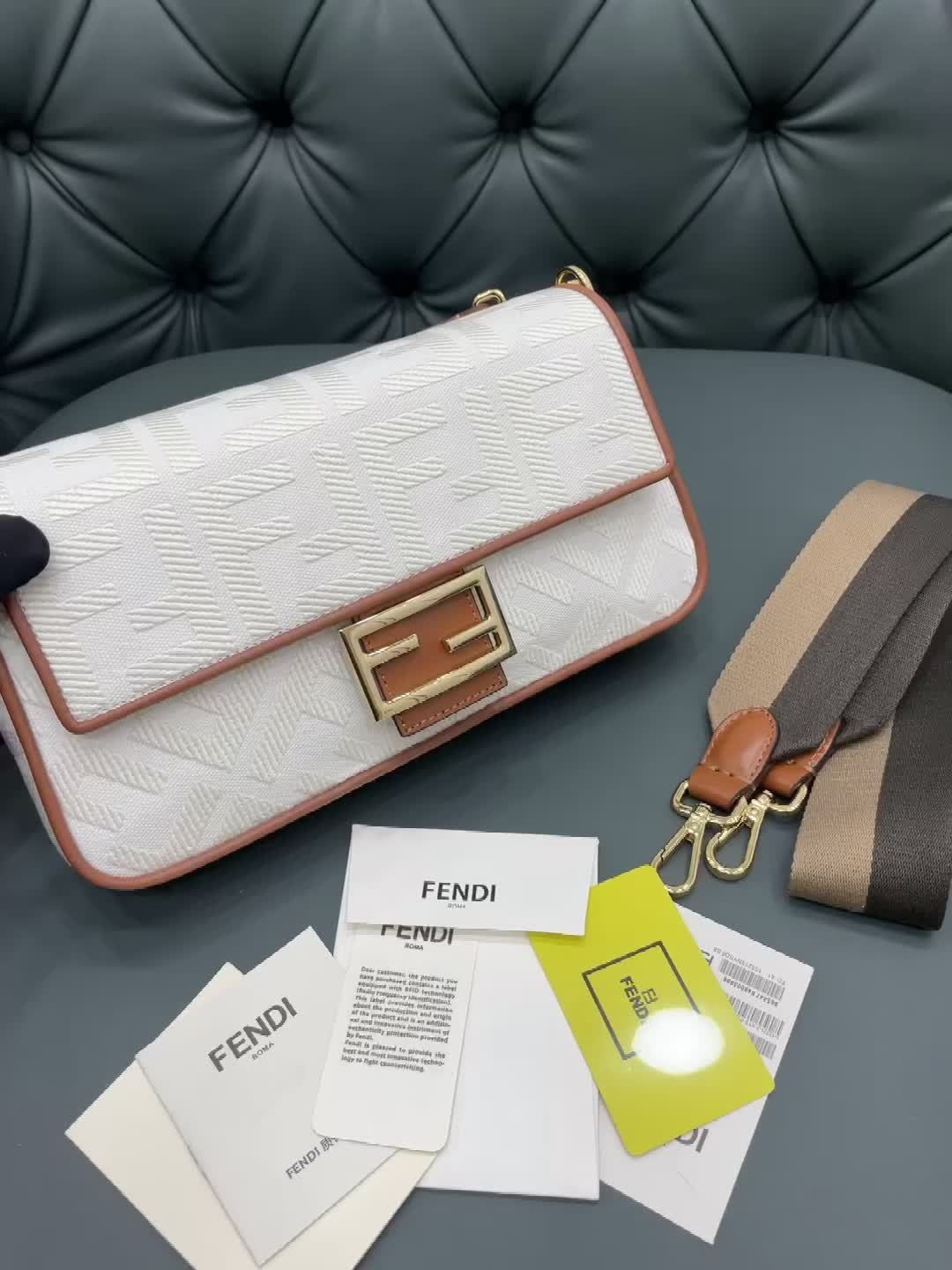 Fendi Bags(TOP)-Baguette,china sale ,ID: BN9560,$: 265USD