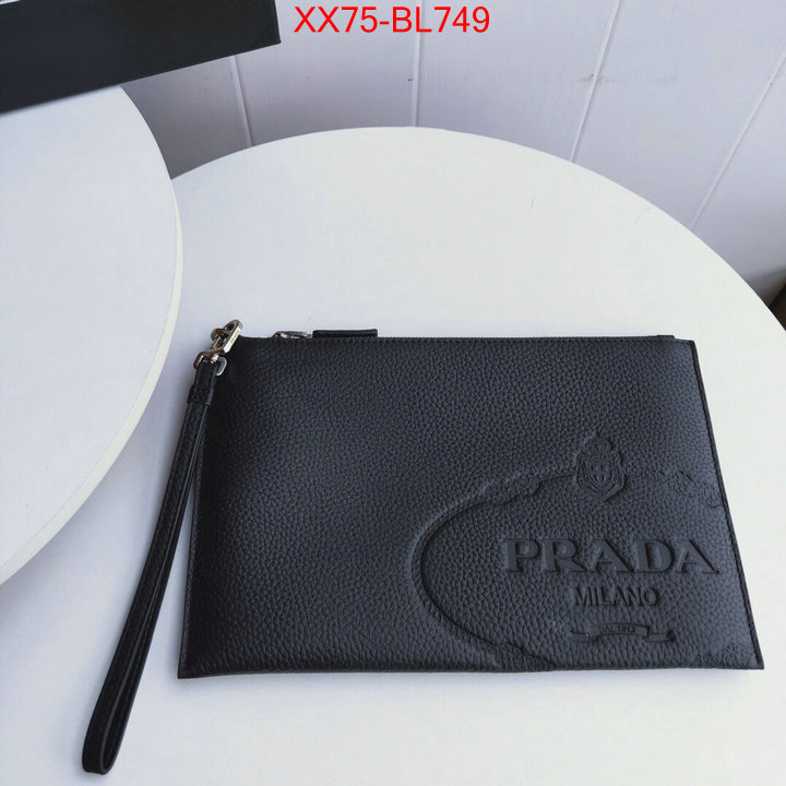 Prada Bags(TOP)-Clutch-,ID: BL749,$:75USD