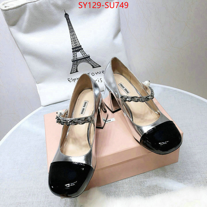 Women Shoes-Miu Miu,perfect quality ,luxury fashion replica designers , ID: SU749,$: 129USD