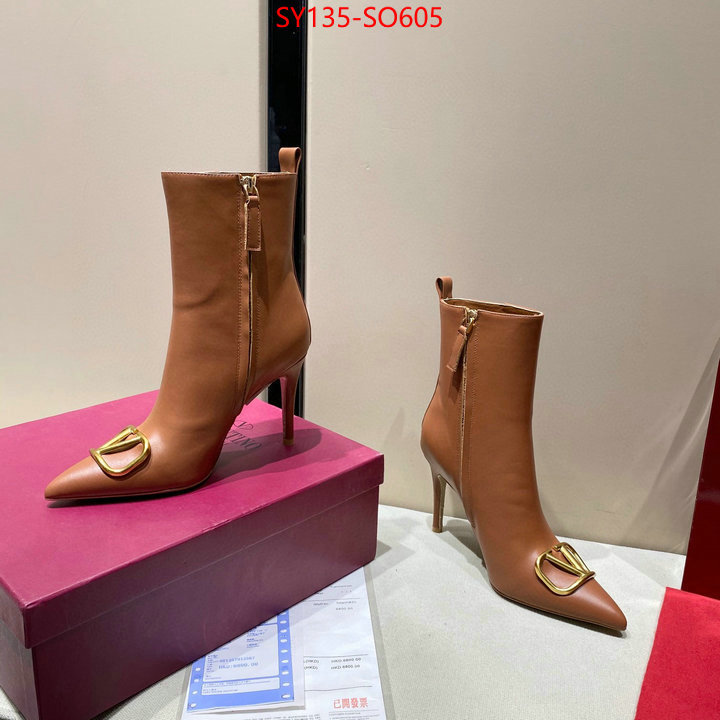 Women Shoes-Valentino,top grade , ID: SO605,$: 135USD