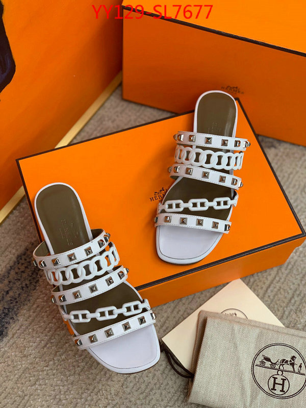 Women Shoes-Hermes,best fake , ID: SL7677,$: 129USD