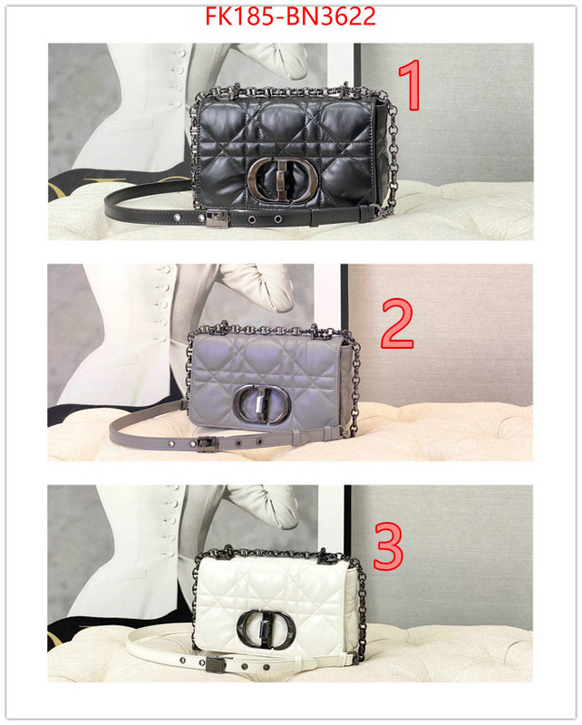 Dior Bags(TOP)-Caro-,ID: BN3622,$: 185USD