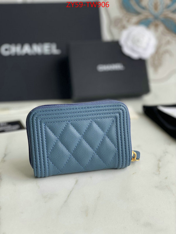 Chanel Bags(TOP)-Wallet-,ID: TW906,$: 59USD