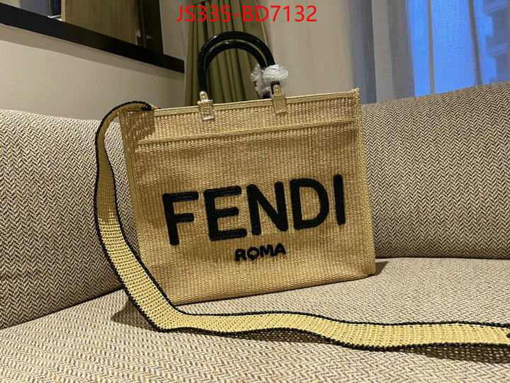 Fendi Bags(TOP)-Handbag-,shop cheap high quality 1:1 replica ,ID: BD7132,$: 335USD