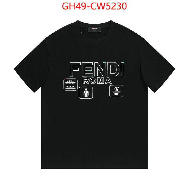 Clothing-Fendi,buy high quality cheap hot replica , ID: CW5230,$: 49USD