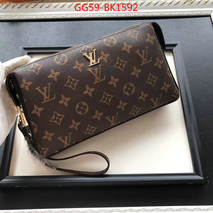 LV Bags(4A)-Wallet,ID: BK1592,$:59USD