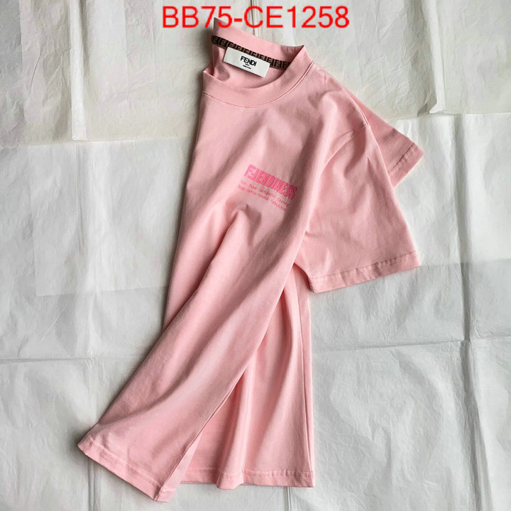 Clothing-Fendi,first copy , ID: CE1258,$: 75USD