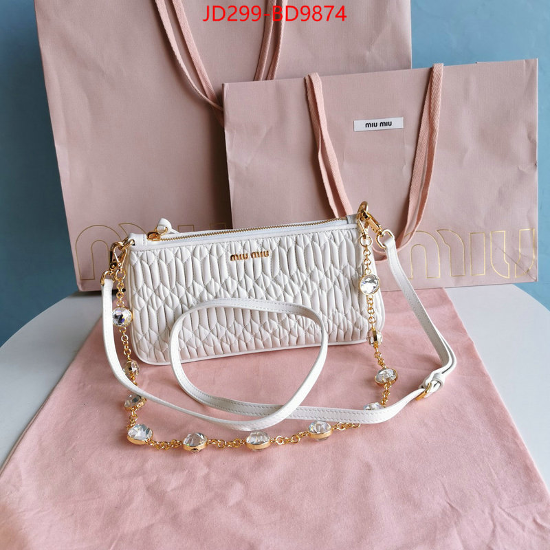 Miu Miu Bags(TOP)-Diagonal-,the quality replica ,ID: BD9874,$: 299USD