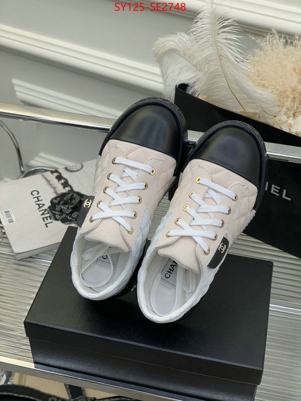 Women Shoes-Chanel,buy 2023 replica , ID: SE2748,$: 125USD