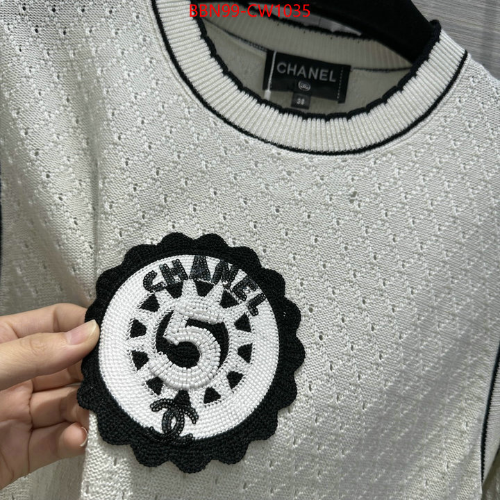 Clothing-Chanel,shop the best high quality , ID: CW1035,$: 99USD