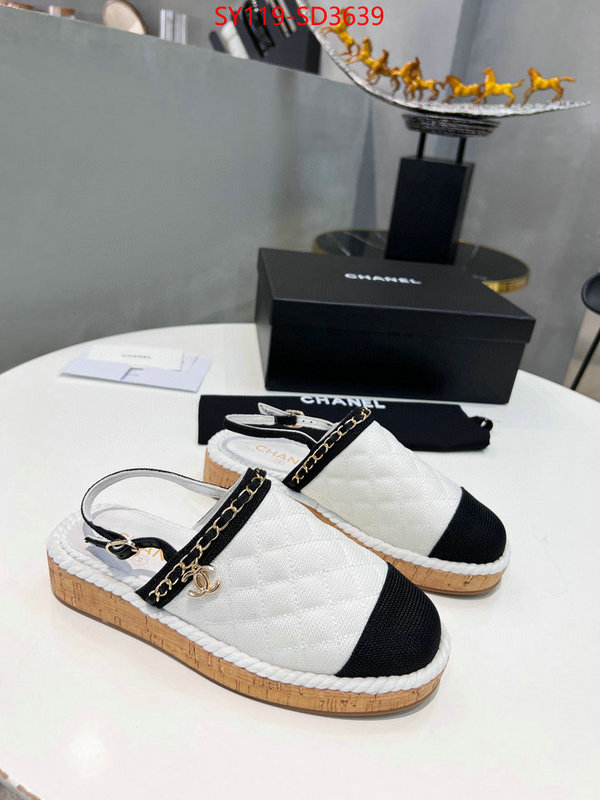 Women Shoes-Chanel,fashion replica , ID: SD3639,$: 119USD