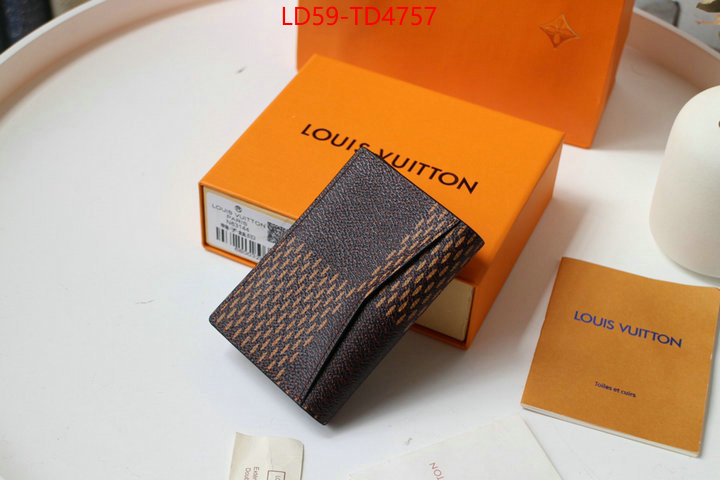 LV Bags(TOP)-Wallet,ID: TD4757,$: 59USD