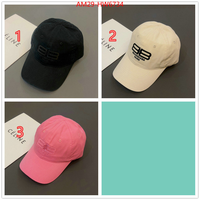 Cap (Hat)-Balenciaga,how to start selling replica , ID: HW6734,$: 29USD