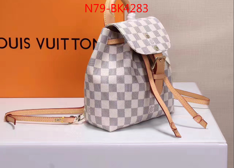 LV Bags(4A)-Backpack-,ID: BK4283,$: 79USD