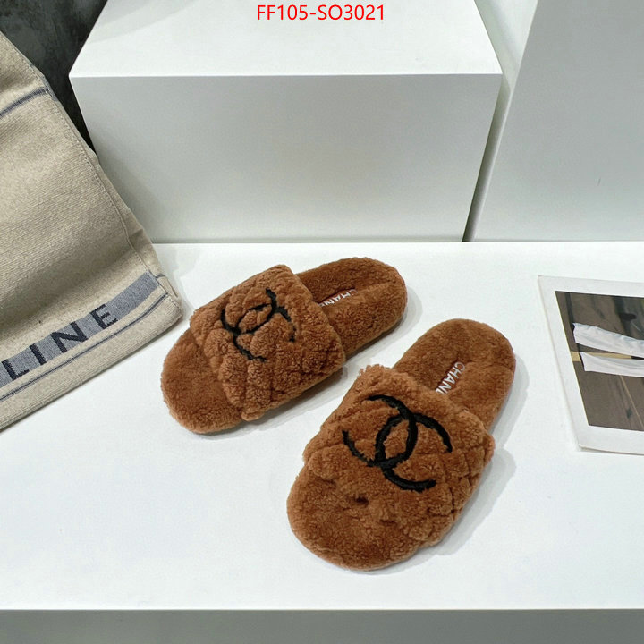 Women Shoes-Chanel,high end designer , ID: SO3021,$: 105USD