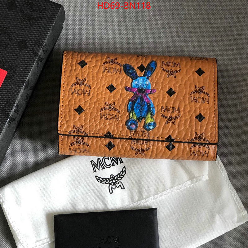 MCM Bags(TOP)-Wallet,ID: BN118,$: 69USD