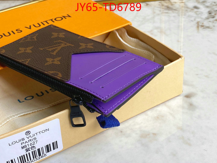 LV Bags(TOP)-Wallet,ID: TD6789,$: 65USD