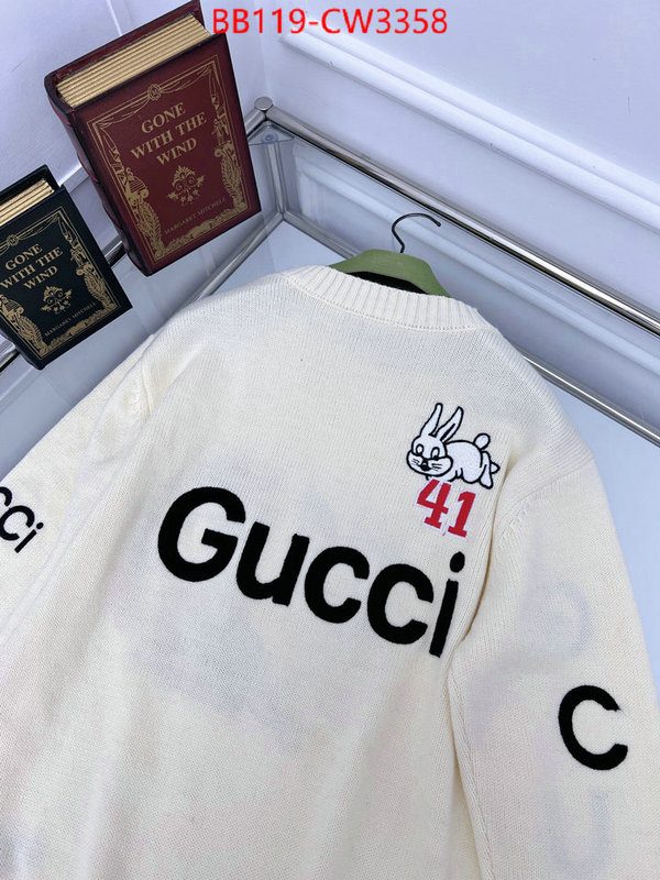 Clothing-Gucci,best replica 1:1 , ID: CW3358,$: 119USD