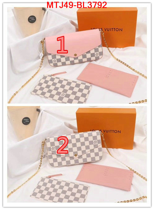 LV Bags(4A)-New Wave Multi-Pochette-,designer wholesale replica ,ID: BL3792,$: 49USD