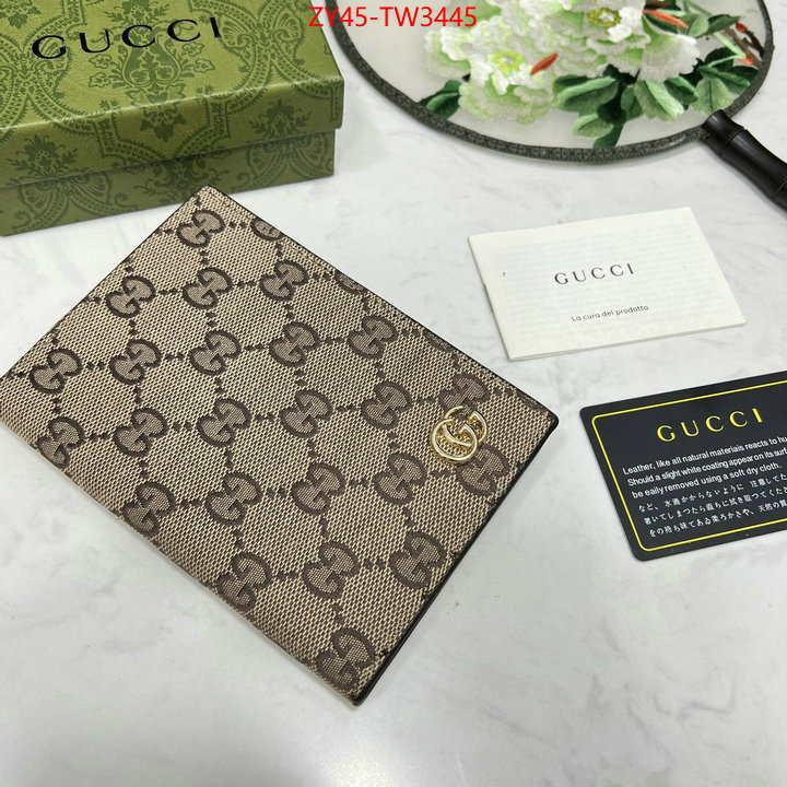 Gucci Bags(4A)-Wallet-,store ,ID: TW3445,$: 45USD