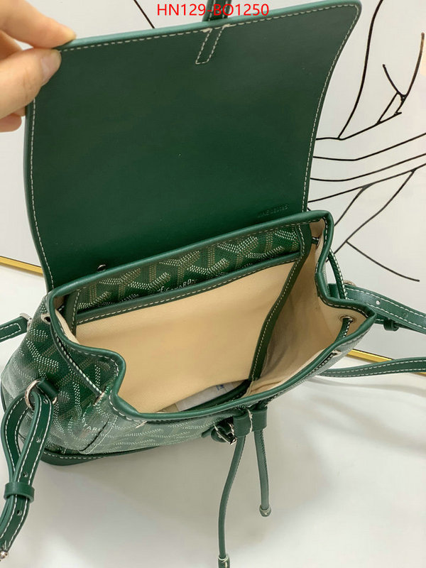Goyard Bags(4A)-Backpack-,best fake ,ID: BO1250,$: 129USD