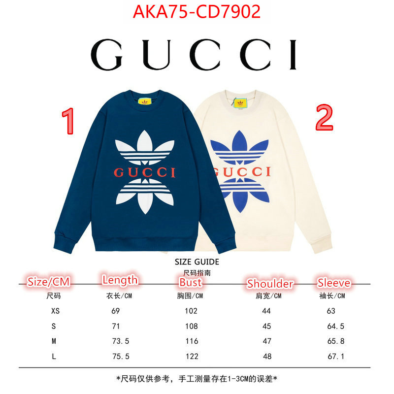 Clothing-Gucci,buy replica , ID: CD7902,$: 75USD