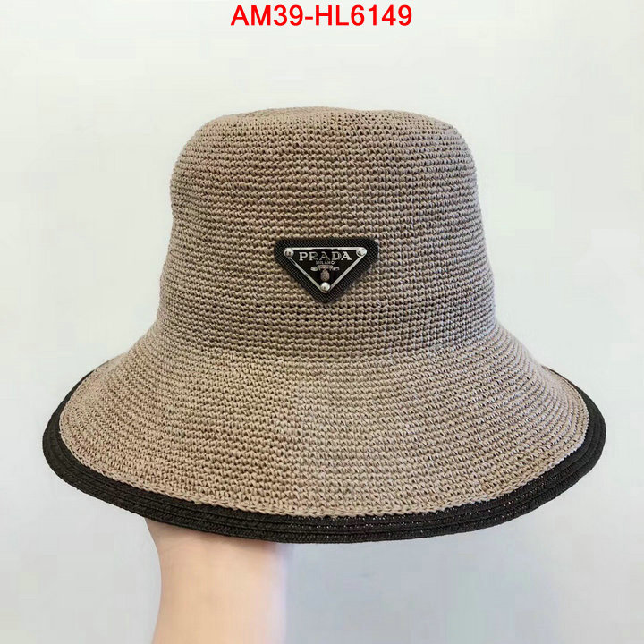 Cap (Hat)-Prada,luxury fashion replica designers , ID: HL6149,$: 39USD