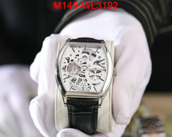 Watch(4A)-Vacheron Constantin,high quality designer , ID: WL3192,$: 145USD