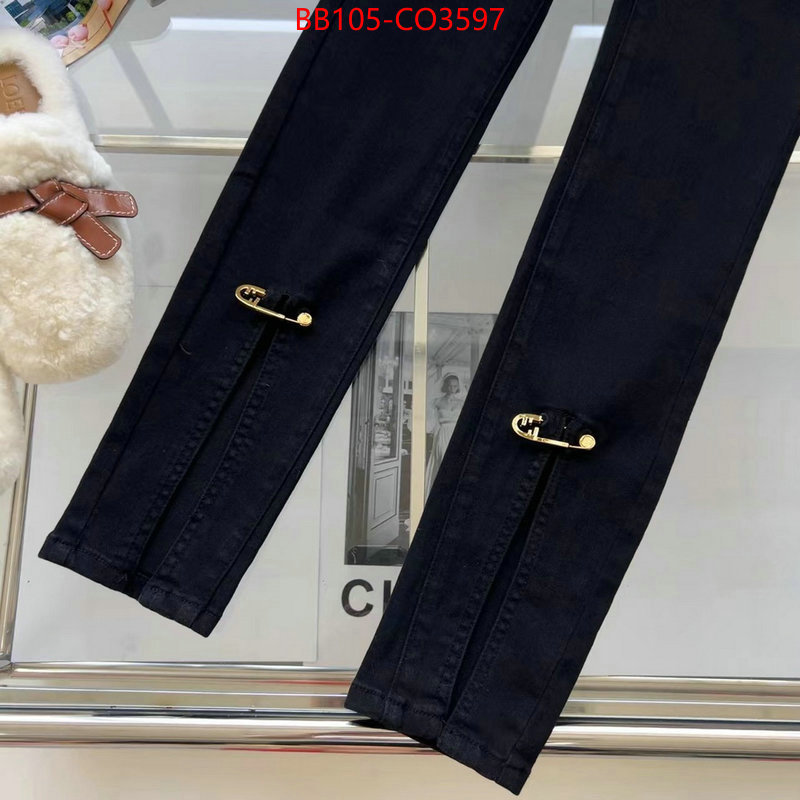 Clothing-Fendi,fake high quality , ID: CO3597,$: 105USD